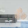 Tropical Palm Leaves Wooden Wall Art Creative Jungle Decor Ornament for Above Bed Bathroom TV