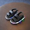 Adorable Children Casual Flashing Light Sandals With Soft Bottom And Timeless Design