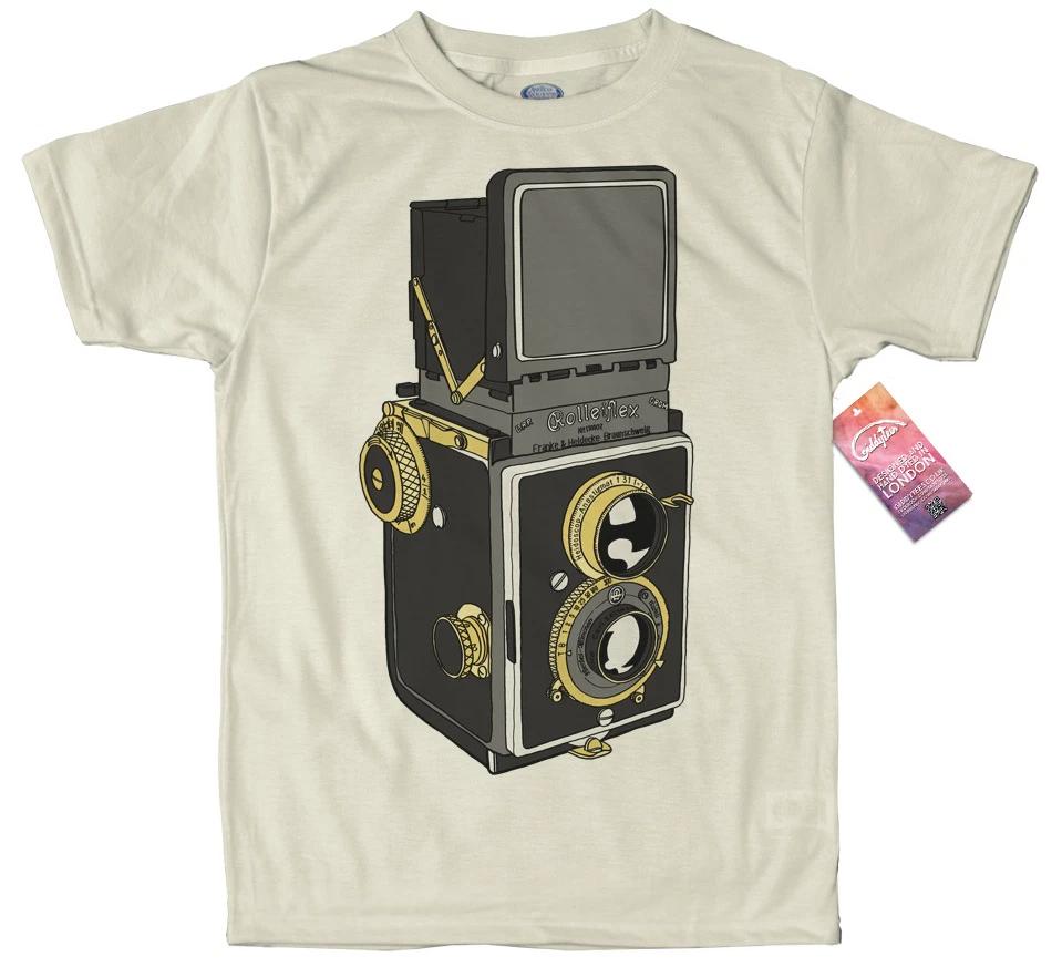 

Rolleiflex Camera T Shirt Design XL