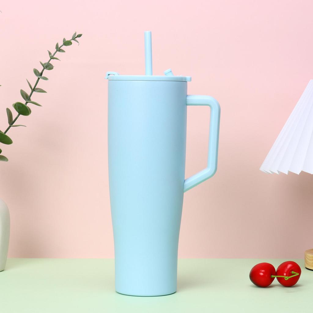 Taza de café aislada al vacío Ice King de 40 oz - Duradera, Portátil, Apta para Exteriores y para el Coche