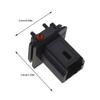 Lightweight Release Switch For Convenient Tailgate Access Easy Installation Plastic 6554 V5 6554V5