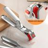 New Stainless Steel Anti-scalding Clip Hot Bowl Holder Dish Clamp Pot Pan Gripper Clip Air Fryer Dish Plate Retriever Tongs Kitchen Supplies