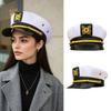 Sailors Captain Hat for Stage Sailors Party Cosplay Costume Masquerades Captain Hat for Halloween Party