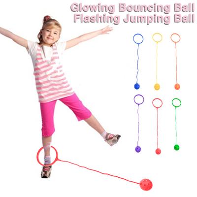 Çocuklar İçin Çember Top Atlama İpleri Ayak Bileği Atlama Topu Oyuncağı Çocuklar İçin Açık Hava Spor Oyuncakları Fitness ve Oyun İçin Etkileşimli Atlama İpi Halka Oyunu