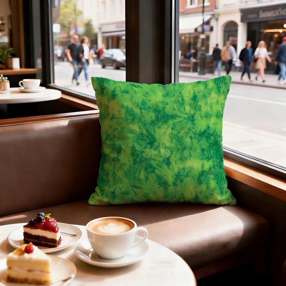 Landscape Cushion Cover Set of Decorative Short Plush Pillow Covers for Sofa Soft Cushion Case X Cm
