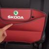 2026 Hot Car Seat Back Anti Kick Cover Leather Protector Pad For Skoda Fabia Superb Yeti Octavia Rapid Kodiaq Mk3 A4 A6 A7 2 3 A