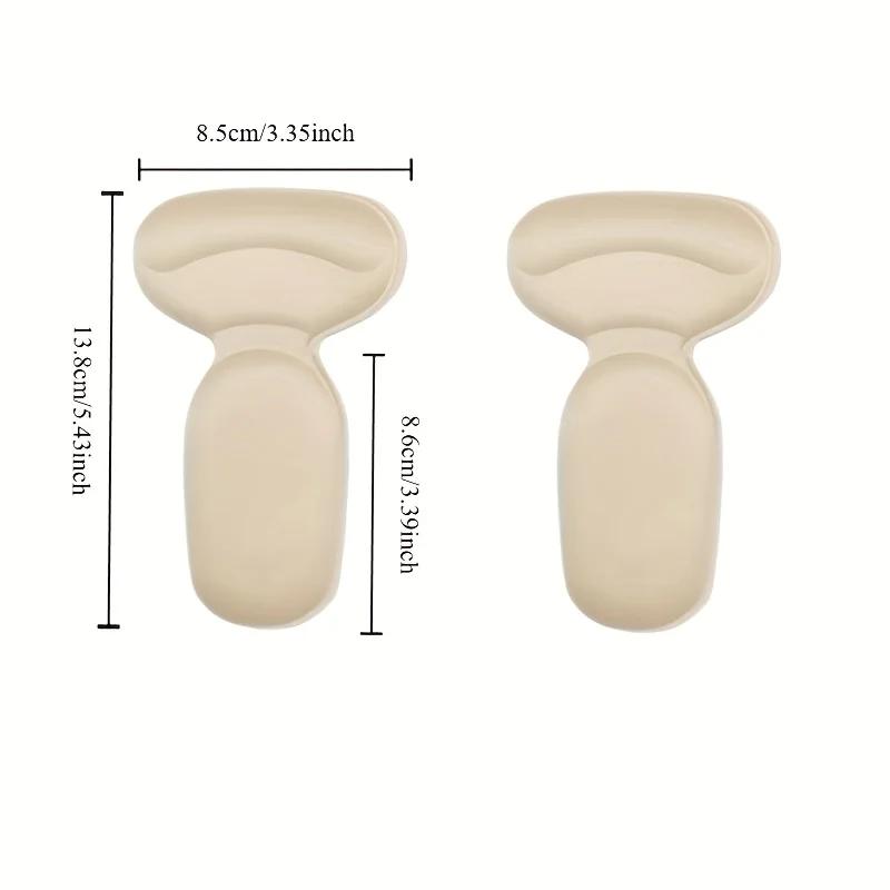 

1 пара износостойких наклеек на подошву, уменьшающих обувь по размеру, полустельки против скольжения, стельки для обуви на высоком каблуке