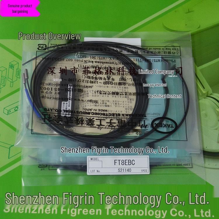 FT8EBC Fiber Optic Sensor with 1-Year Warranty Takex