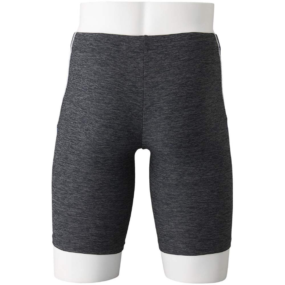 MIZUNO Fitness Half Spats 3D Size 92 Size S Men's Swimsuit, (21cm Inseam, Cups), N2JB0616, (Black/Blue),