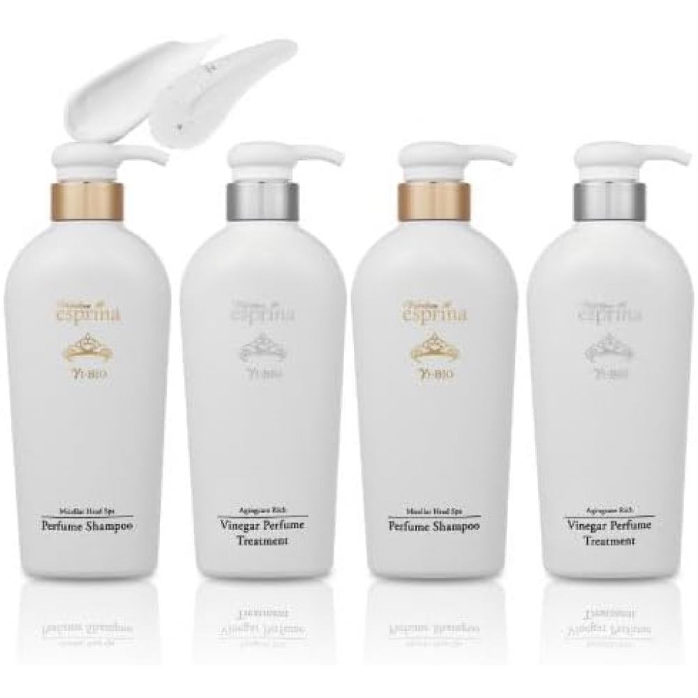 

Set Of 4 Esplina Beauty Bio Shampoo 2 Bottles Treatment 2 Bottles Set Of 4