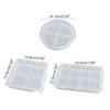Diamond Pattern Storage Tray Coaster Mold Silicone Ornament Mold Resin Casting Molds for Making Faux Agate Slice Cup Mat