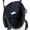 [Barcos Blue] Drawstring Bag, Lightweight Tote Bag, Nylon Bag, Fits A4 Size, Easy to Use, Silver