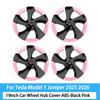For Tesla Model Y Juniper 2025 HubCap 19 Inch Wheel Caps Auto Performance Replacement Hub Cap Full Rim Cover Accessories 4PCS
