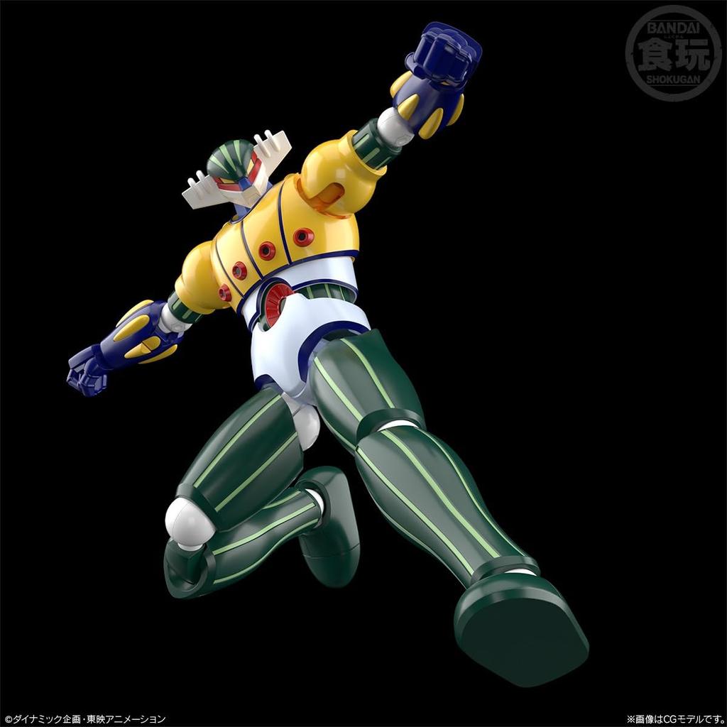 BANDAI SMP MODELING Steel Jeeg Chewing Gum Candy Toy [SHOKUGAN PROJECT] [Box Set/1 Piece]
