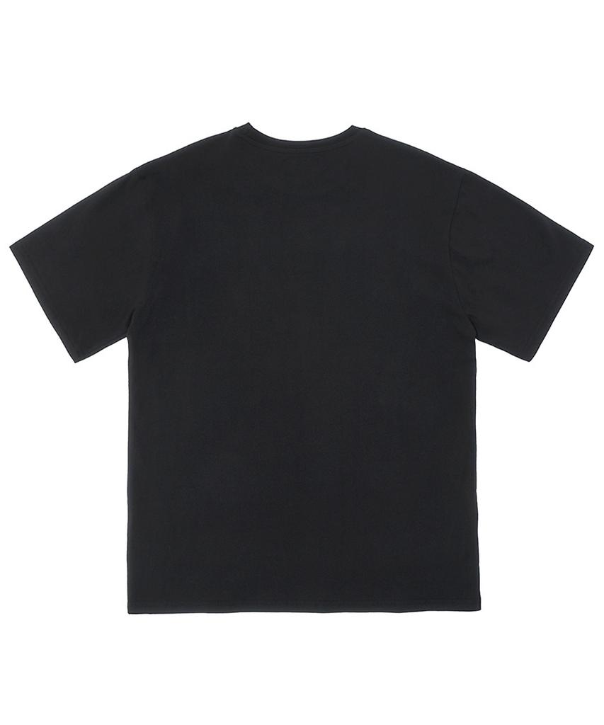MATCHGLOBE Citrus Flavor Oversized Tee (Black)