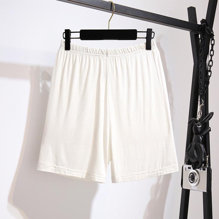 

Женские повседневные хлопковые шорты больших размеров - Эластичная талия, Защита от просвечивания, Свободный крой, Летняя одежда 8XL грязно-белый