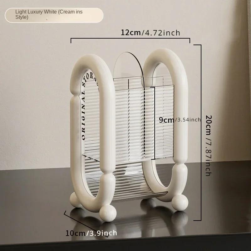 1PC Makeup Brush Holder With Lid Lipstick Eyebrow Pencil Holder Eye Shadow Storage Box Multi-functional cosmetics storage bucket