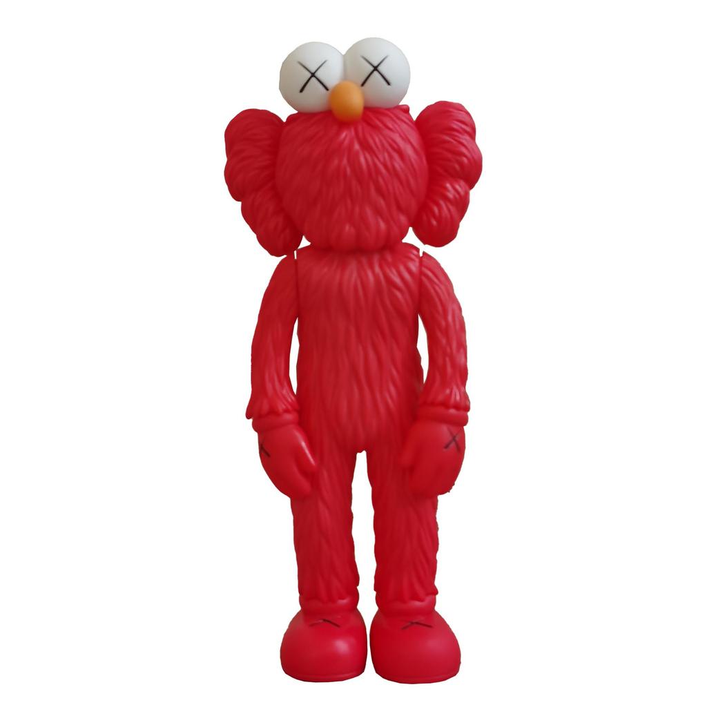 Kaws Semi-Dissected Bear Figure Ornament - Trendy Decorative Toy for Living Room Collection Gift