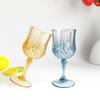 12 Stück Wiederverwendbare Party- Weingläser Kunststoff Hohes Glas High-End-Kelch Abendessen