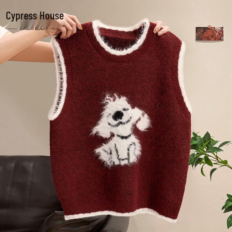 Sibashi Women s Wool Blend Color Block Pullover Vest M