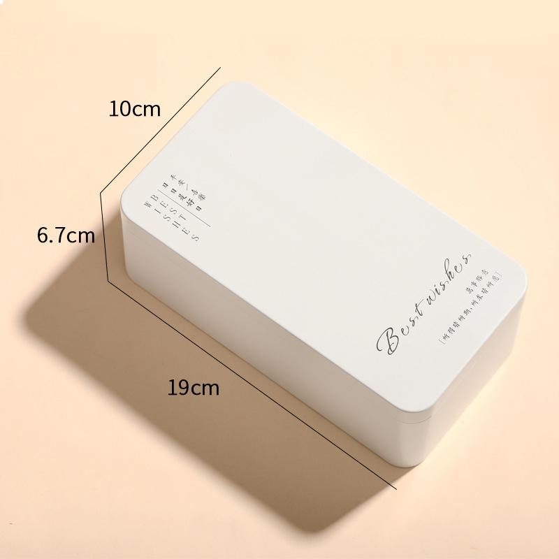 Square Empty Tin Box For Candy Snacks Cookies Desserts Gift Packaging Festival Holiday Gift Boxes