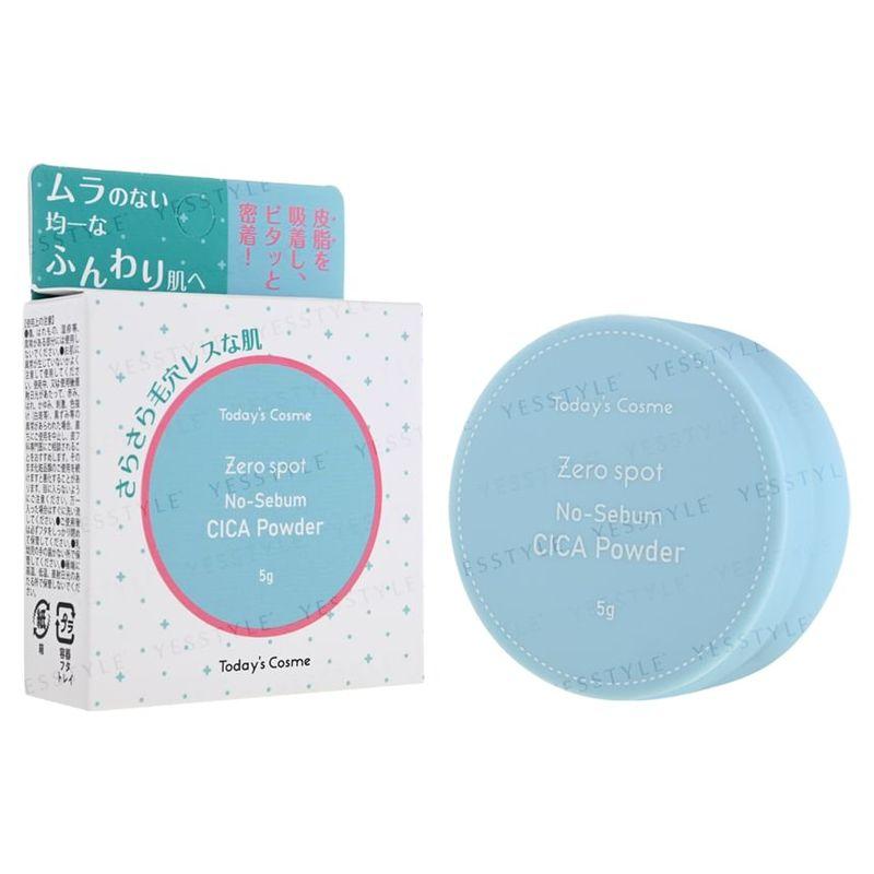 Today's Cosme - Zero Spot No-Sebum CICA Powder