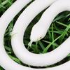 120CM Fake Snake Toy Simulation Snake Realistic Snake Prank Prop Cosplay Props Tricky Playthings for Kids Children (White)
