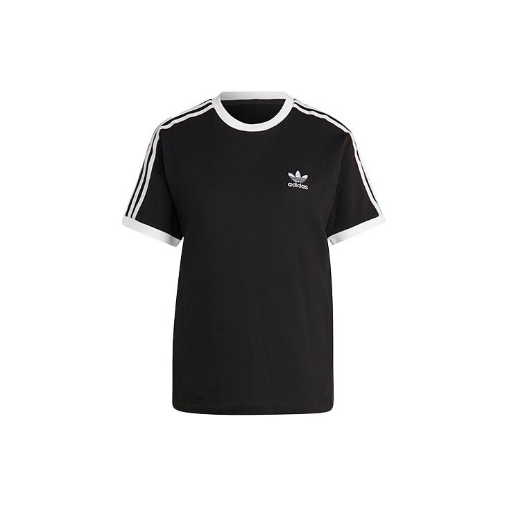 

adidas Originals Adicolor Classics 3-Stripes T-Shirt Black Women s IB7407 XS