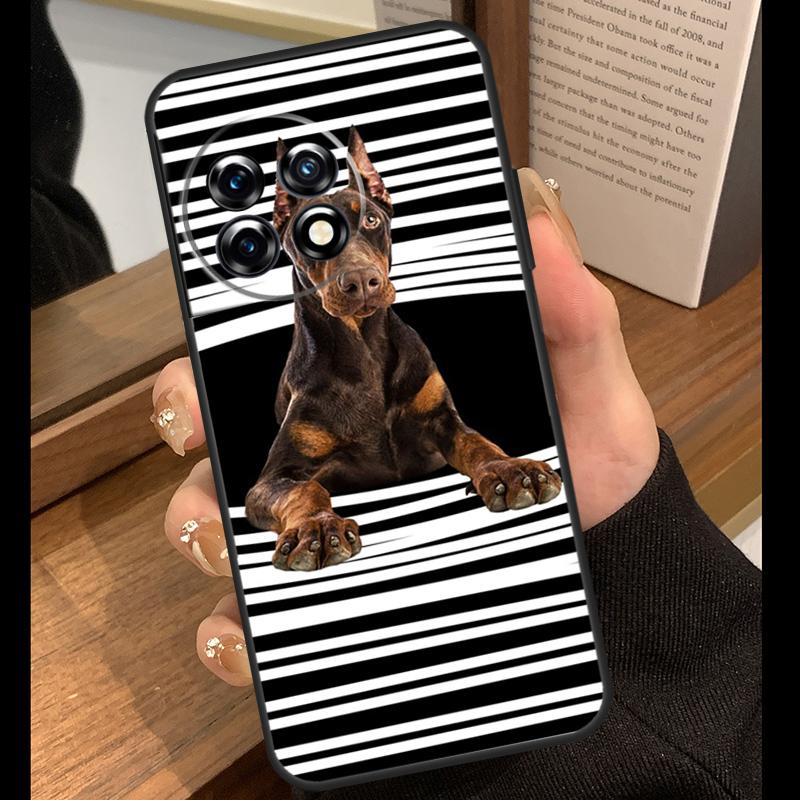 Dachshund Doberman Dog Case For OnePlus 15R 13R 13T 12R 15 13 12 11 10 Pro 10T Nord CE 3 4 Lite N20 N30 Nord 5 Cover