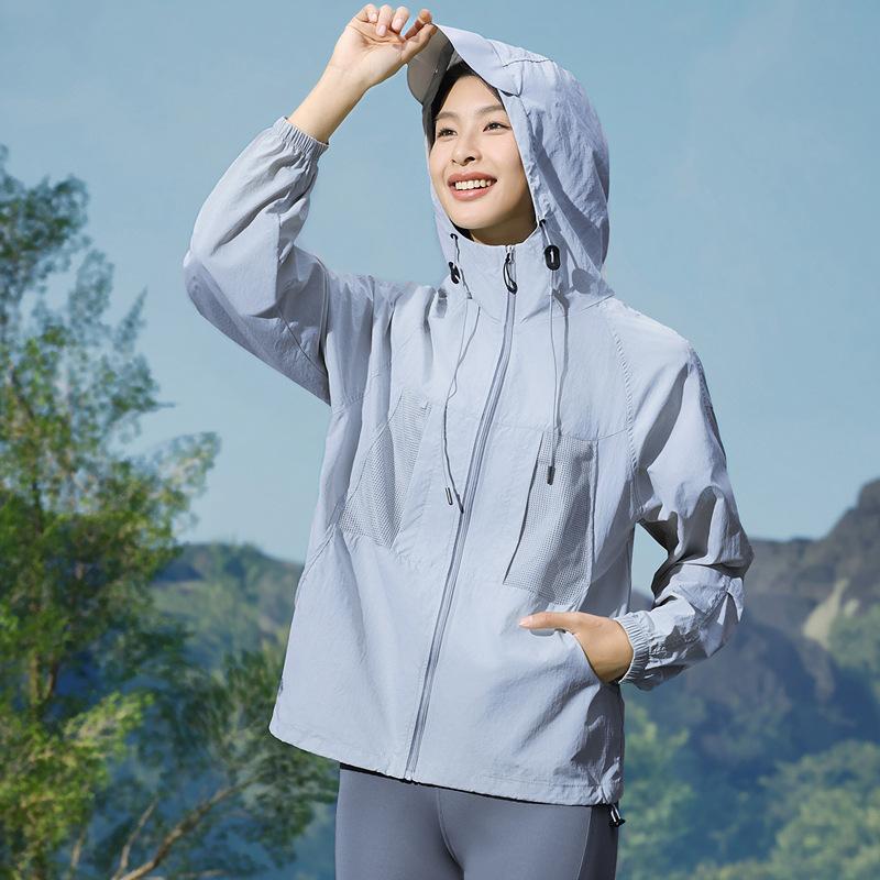 Original Yarn Couple Sunscreen Skin Clothes High Quality Thin Breathable Outdoor UV Protection Men's and Women's Quick-drying Jackets