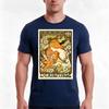 Revue L Ermitage By Paul Berthon 1897 French Artist Art Nouveau Lithograph Tshirt Summer Casual Cotton Tee Unisex Unisex Unisex