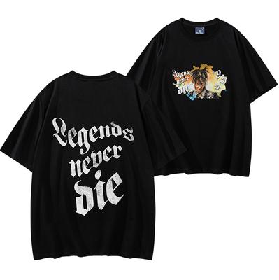 American Juice Legends Never Die T-shirt Herr och Dam Mode Hip Hop Casual Senaste Sommar Herr och Dam Mode Streetwear