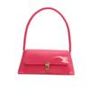 2024 Summer Women's Retro French Texture Shiny Shoulder Bag