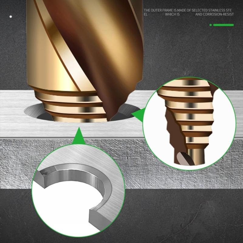 3-13mm M35 Cobalt Drill Bit Twist Jobber Length Drill Bit Round Shank for Hardened Metal Iron Plastic and Wood Metal