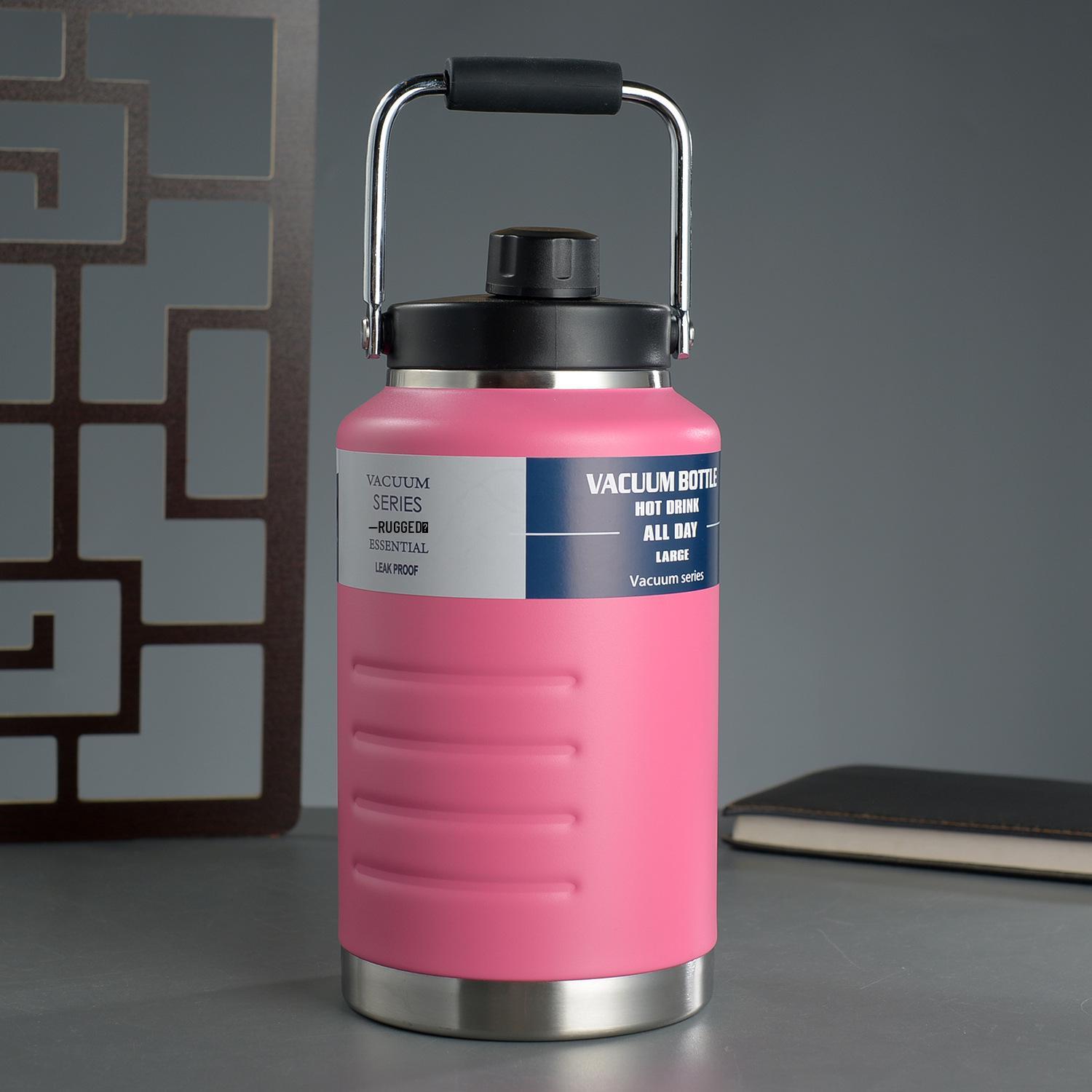 

2 л Изолированная спортивная бутылка для воды из нержавеющей стали 1500ml