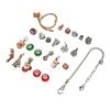 Weihnachts-Countdown-Armband-Bastelset 24 Tage Exquisites DIY Geruchloses Charm-Armband Blind Box