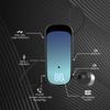 Lavalier Business Bluetooth 5.2 Headphone Call/Music 20H Noice Cancelling Wireless Earphone Vibrate Remind Headset Sport Earbuds