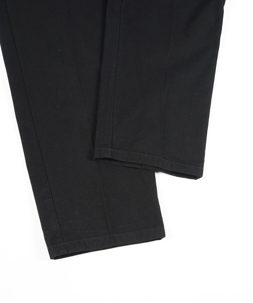 BIRBANTE Center Cris C.L Fit Elastic Waist Chino Pants - Black