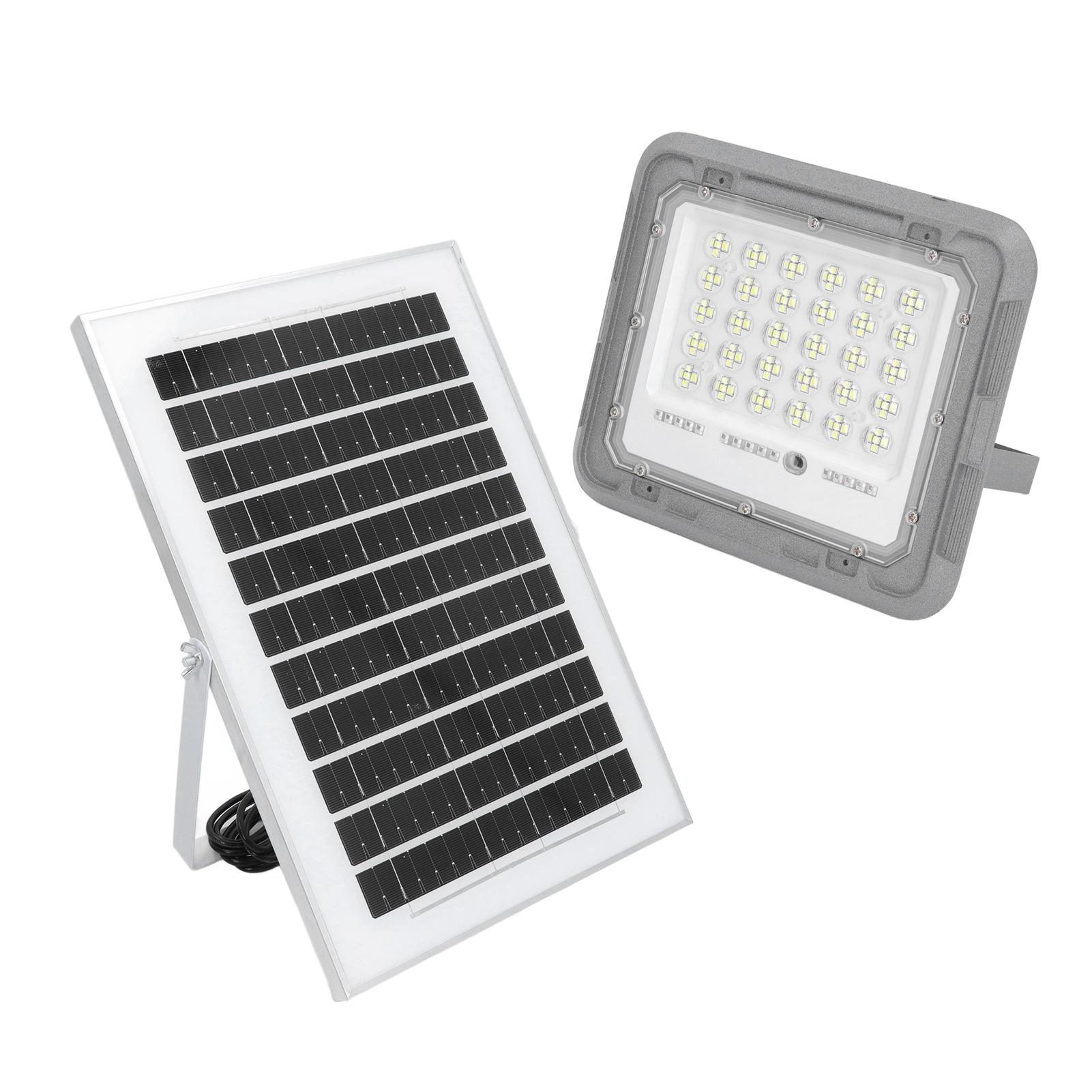 

Солнечный свет IP66 водонепроницаемый 150 светодиодных бусин солнечный прожектор безопасности с аккумулятором 4000 мАч