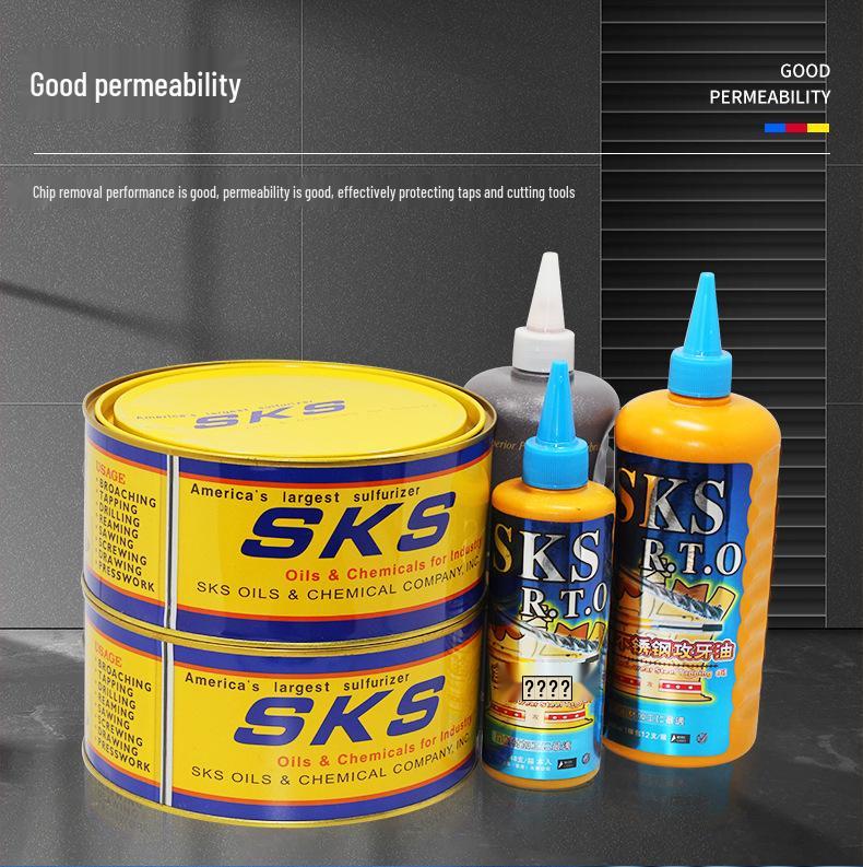 Japan SKS Rostfritt Stål Gängolja & Pasta - Finns i Storlekarna 500ML och 200ML.