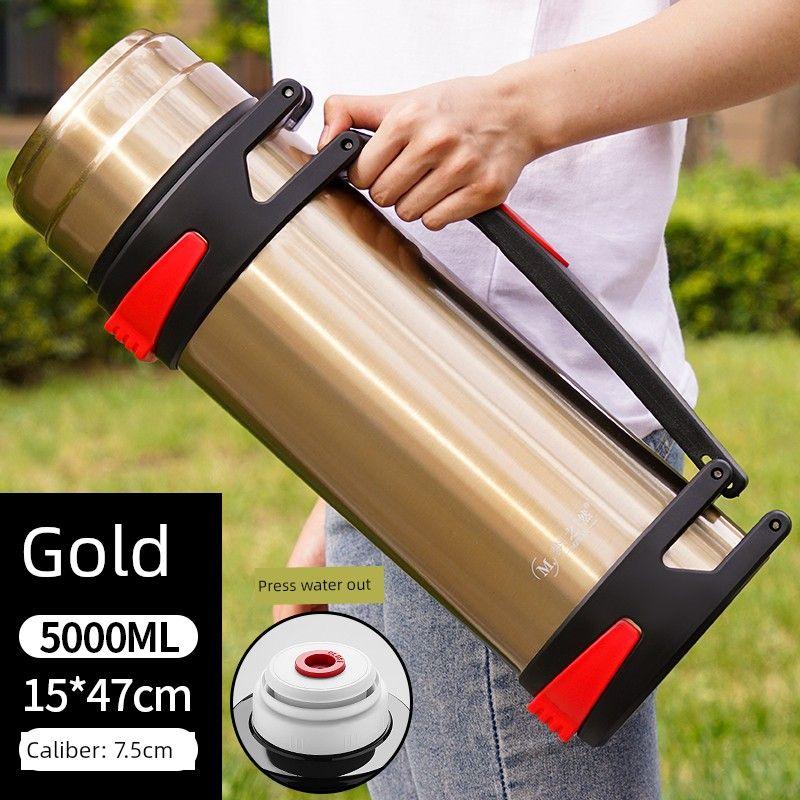 304 Stainless Steel Liner Student Dormitory Thermo 5 L Thermos Large Capacity Thermos Cup Portable Home Thermos Bottle