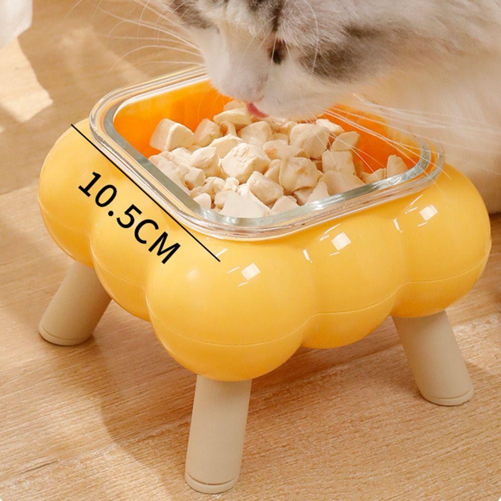 Anti Vomiting Pet High Footed Bowl Anti Slip Dog Feeding Station Cat Food Water Bowl Pet Supplies