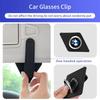 New Car Sunglasses Clip Sun Visor Rhombic Glasses Holder Interior Accessories For BMW Motorsport F11 G11 F10 G30 X3 X5 X6 S