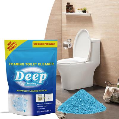 Agente di ossigeno attivo per WC Pulizia della toilette domestica Detergente per WC Detergente per WC Disincrostante Decontaminazione