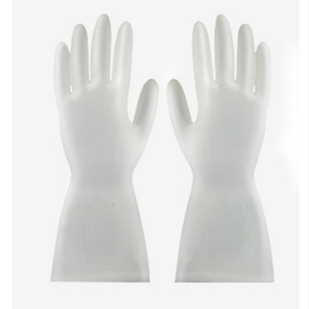 Küchenputzhandschuhe Wasserdichte PVC Haushaltspuputzhandschuhe Wiederverwendbare Rutschfeste Waschhandschuhe
