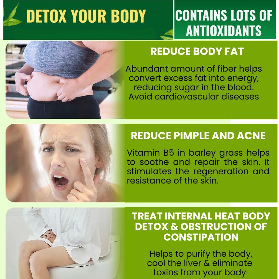 Dovezený neslazený prémiový organický prášek z ječmenné trávy 250 g košer, vegan, volně ložený. Dobrý zdroj vlákniny, bílkovin