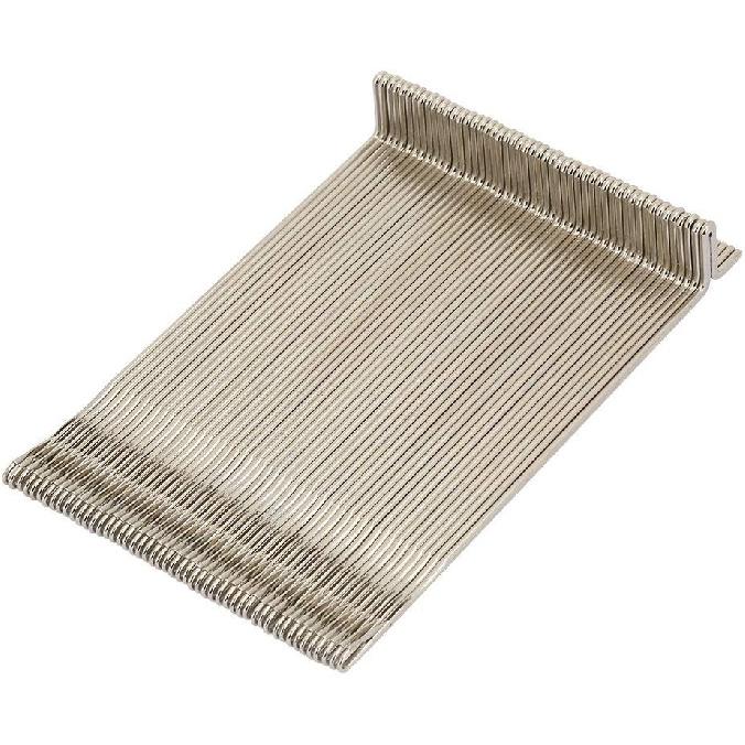 50Pcs Knitting Machine Needles Set, Steel Replacement Needles for LK100 LK150 KH360 Knitting Machines Fabric Weaving Yarn Projects Home Knitting