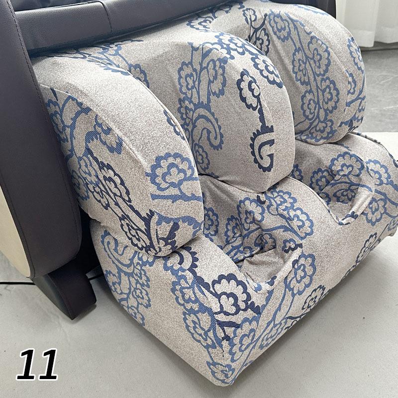 2Pcs Set Lower Body Shiatsu Massage Chair Cover Protector Chair Soft Stretch Washable Reclining Chair Dustproof Cover Home Decor