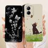 For Realme C33 C 33 4G Casing Silicone Shockproof For RealmeC33 RMX3624 Phone Case Colorful Butterfly Soft Protective Shell