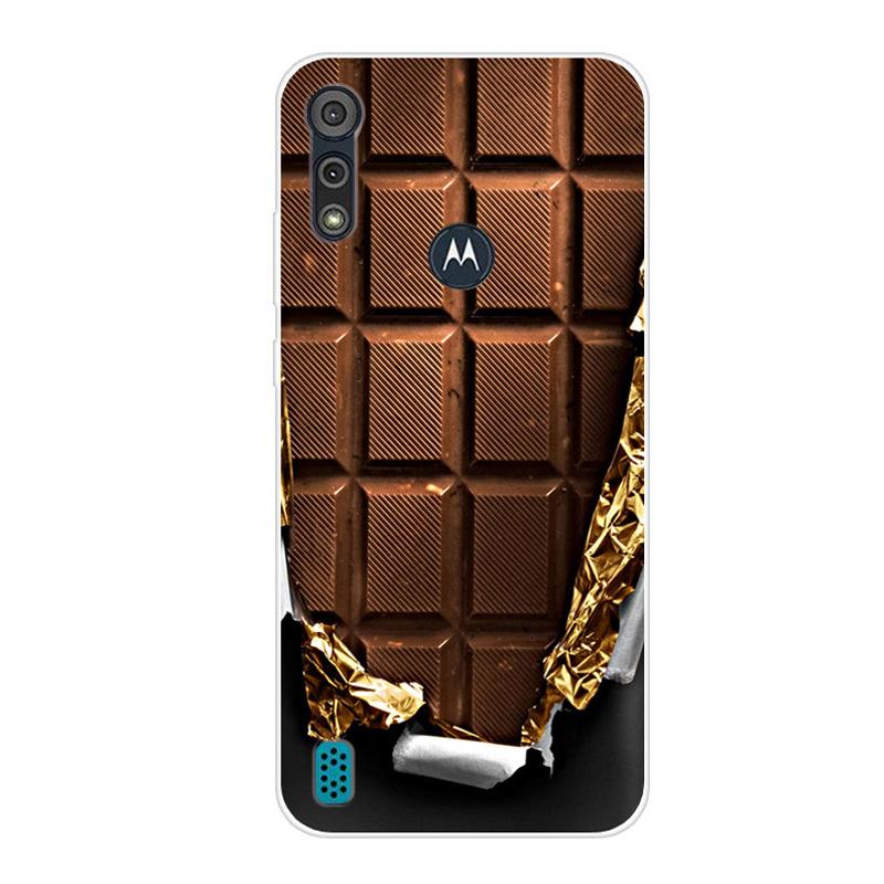 Pro Motorola Moto E6S 2020 Pouzdro Nárazuvzdorné Měkký Silikon TPU Zadní Kryt Pro Moto E6S 2020 E6i Pouzdra na Telefon E 6S Pouzdro Roztomilý Kreslený